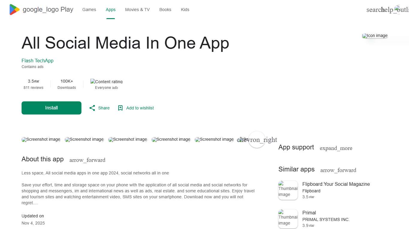All Social Media In One App - Apps on Google Play